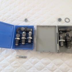 Vends lot de jeux d'outils de rechargement rcbs, lee et simplex 38 et 45 ACP
