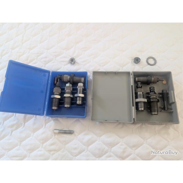 Vends lot de jeux d'outils de rechargement rcbs, lee et simplex 38 et 45 ACP