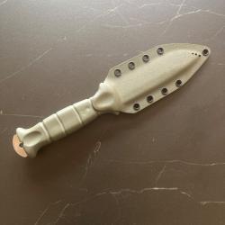 Wildsteer MT55 - Couteau fixe Made in France - &Eacute;tui Kydex - Excellent &eacute;tat