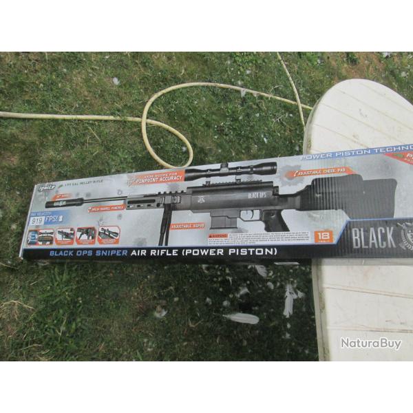 Carabine BLACK OPS 19.90 joules calbre 4.5mm
