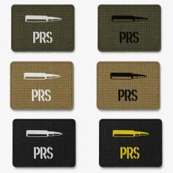 Patch velcro PRS - &Eacute;cusson tir sportif tiss&eacute; 10x7 cm