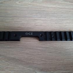 Rail pent&eacute; 25MOA long CZ pour CZ455