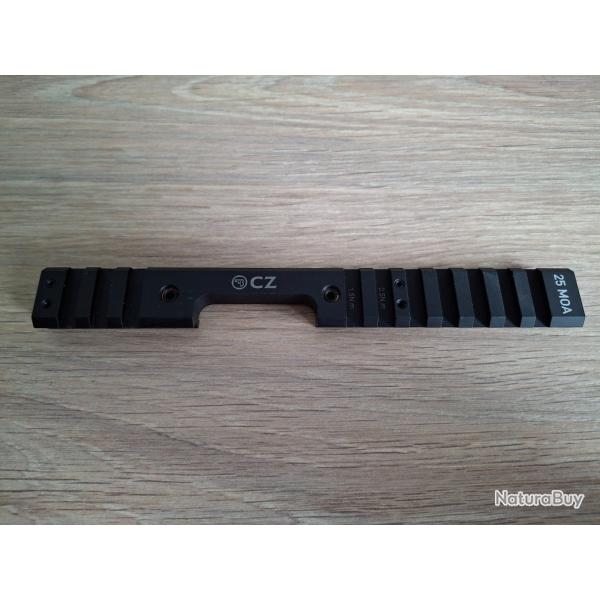 Rail pent� 25MOA long CZ pour CZ455