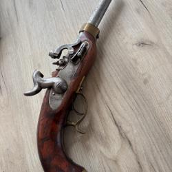 Pistolet de cavalerie Prussien.Model 1850/Potsdam 1851.Marquage 9e Uhlans- mono matricule.