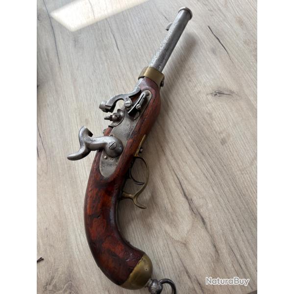 Pistolet de cavalerie Prussien.Model 1850/Potsdam 1851.Marquage 9e Uhlans- mono matricule.