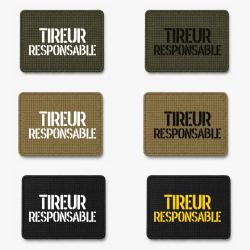 Patch TIREUR RESPONSABLE
