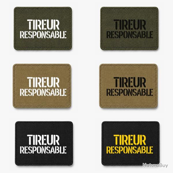 Patch TIREUR RESPONSABLE