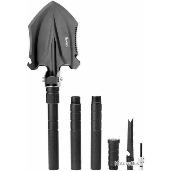 Outil Multifonction Nextool Pelle Pliante Moyenne Lame Acier 20Cr13 Manche Aluminium NTL20206