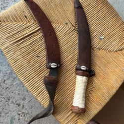 2 anciens couteaux Africains