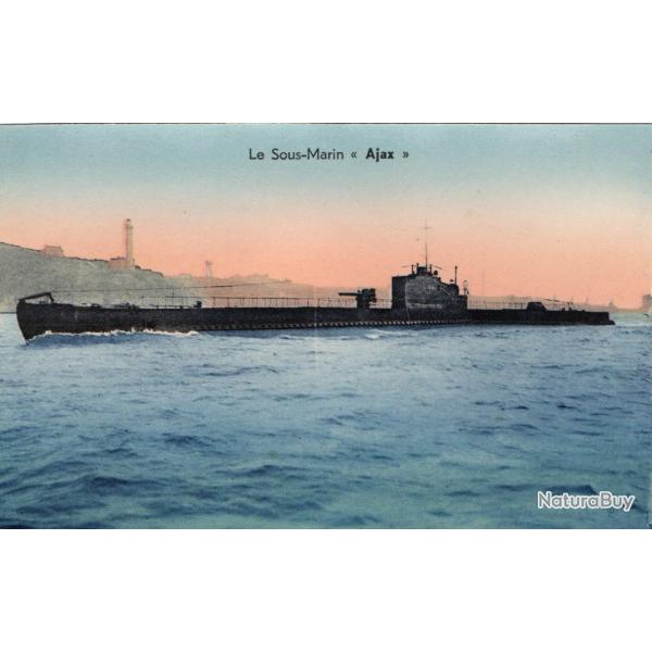 Carte Postale Le Sous-Marin � Ajax � - N�8642