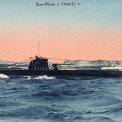 Carte Postale Sous-Marin &laquo; ORPH&Eacute;E &raquo; - N&deg;8643