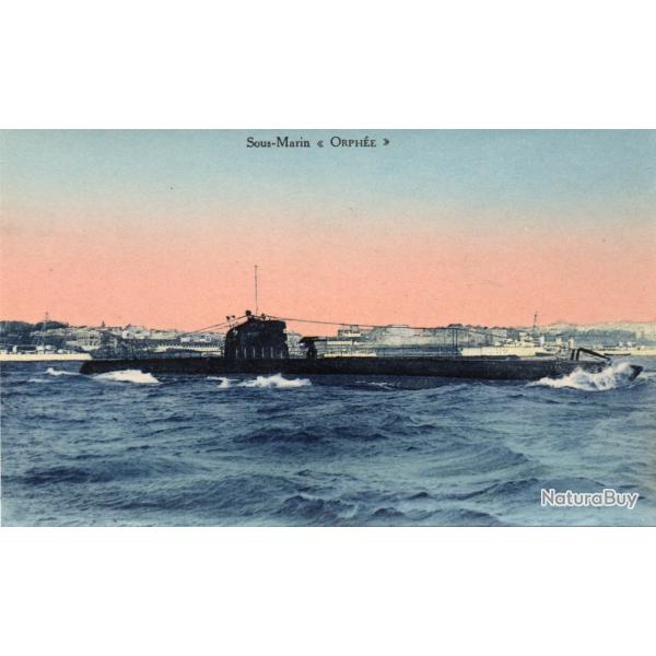 Carte Postale Sous-Marin � ORPH�E � - N�8643