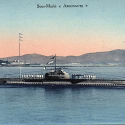 Carte Postale Sous-Marin &laquo; ARGONAUTE &raquo; - N&deg;8645