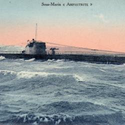 Carte Postale Sous-Marin &laquo; AMPHITRITE &raquo; - N&deg;8646