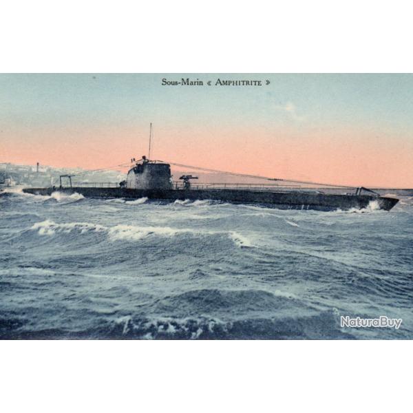Carte Postale Sous-Marin � AMPHITRITE � - N�8646