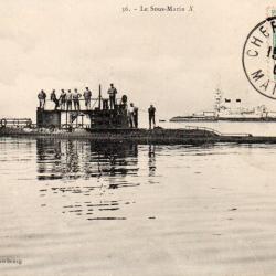 Carte Postale - Le Sous-Marin X - N&deg;8649