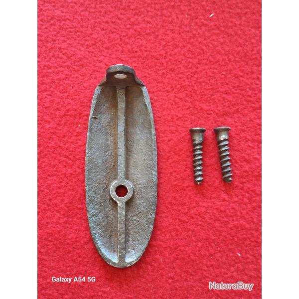 Plaque de couche Lebel /R35 avec ces vis (2)