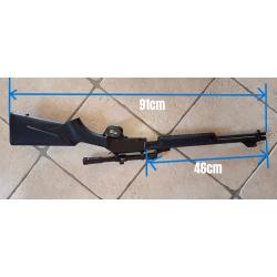 Carabine &agrave; pompe Rossi Gallery Synth&eacute;tique 22LR