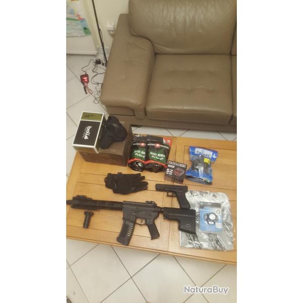 Vends mat�riel airsoft - �tat quasi neuf