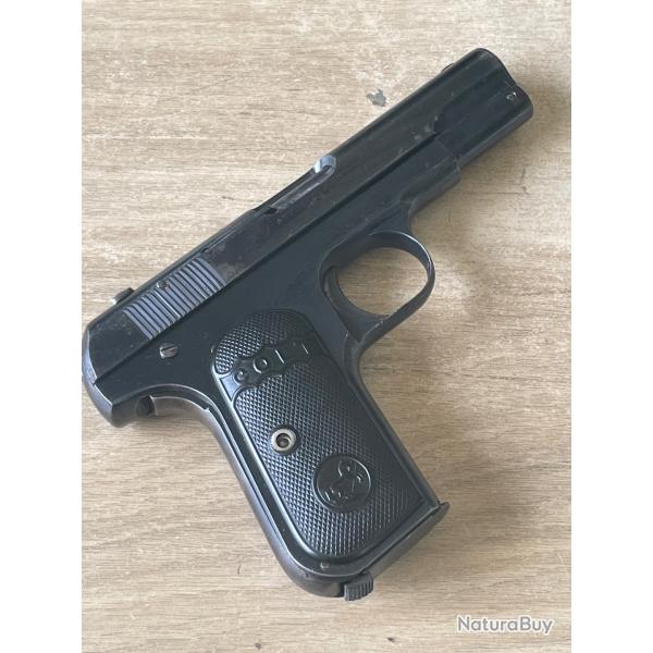 PISTOLET COLT 1903 CAL 7.65 / 32acp