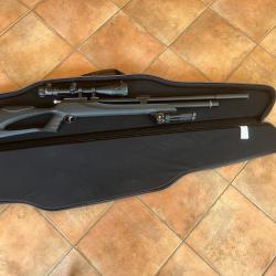 Pack sniper Carabine PCP Snowpeak M25 6,35mm 70 joules + accessoires-Tr&egrave;s bon &eacute;tat-Peu tir&eacute;