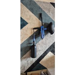 ?Pack Paintball ViewLoader Orion II Bleu + Loader VL 200 + Bouteille d'air