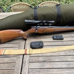 Steyr mannlicher luxus 300wm lunette battue schmidt et bender 1,25-4 montage rotatif eaw