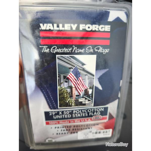 Valley Forge 3ft x 5ft Standard Nylon US Flag Ame
