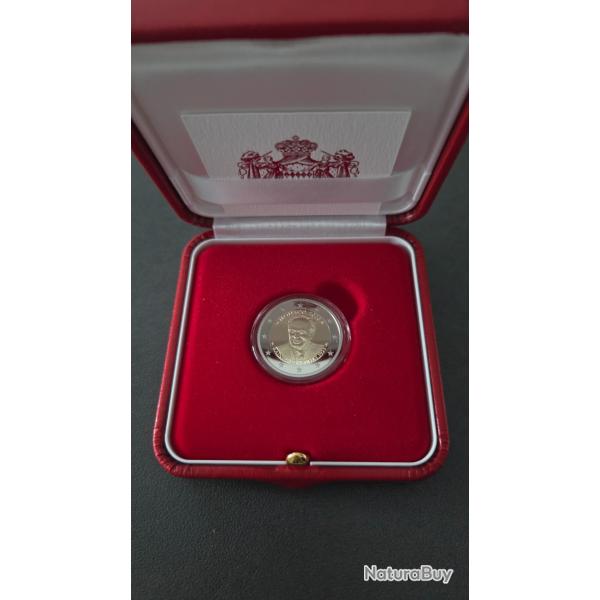 Pi�ce comm�morative 2 euros Monaco Rainier III