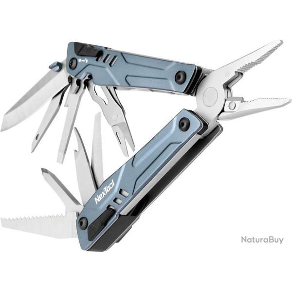 Pince Multifonction Nextool Sailor Pro Lame Acier Inoxydable Manche Acier Bleu-Gris NTL20045