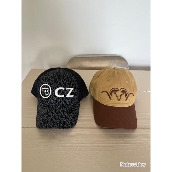 casquette CZ et Blaser