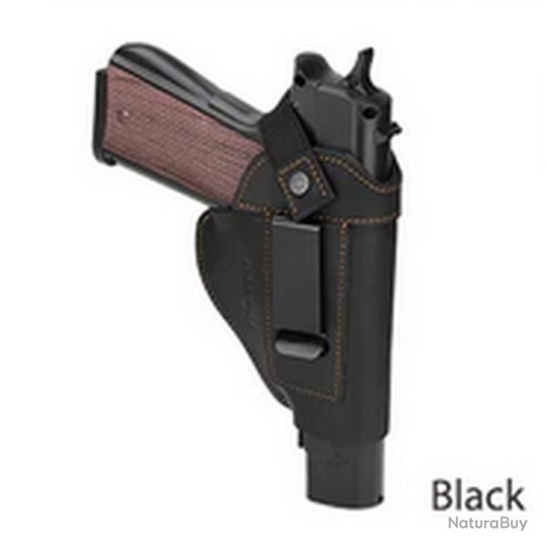 Holsters en cuir noir pour Pistolet