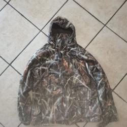 Veste Camouflage "marais" D&eacute;cathlon