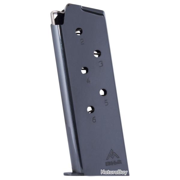 CHARGEUR COLT 1911 OFFICER 6RDS BLUE 45ACP