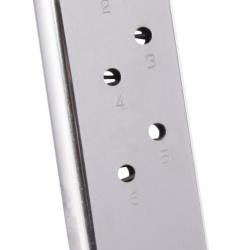 CHARGEUR COLT 1911 OFFICER 6RDS NICKEL 45ACP