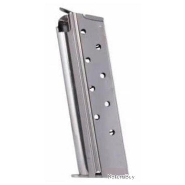 CHARGEUR COLT 1911 OFFICER 7RDS NICKEL 45ACP