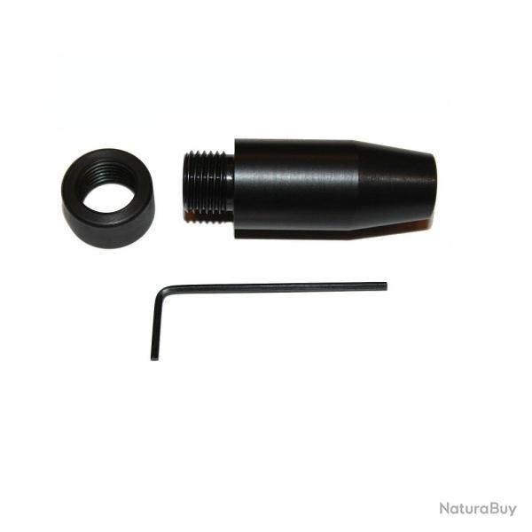 Adaptateur Silencieux 1/2x20 UNF pour Canon de 10mm