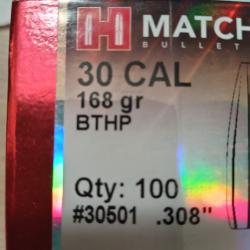 ogives 308 168 gr HPBT