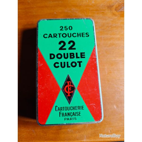 Ancienne bo�te de 22 flobert double culot