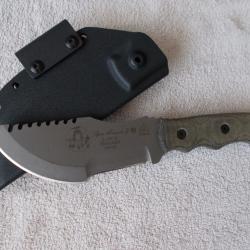 COUTEAU TOPS TRACKER T3 TBT031 ACIER 154CM/BUSHCRAFT/CHASSE/OUTDOOR /USA