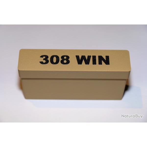 Bo�te de rangement munitions 308 Winchester