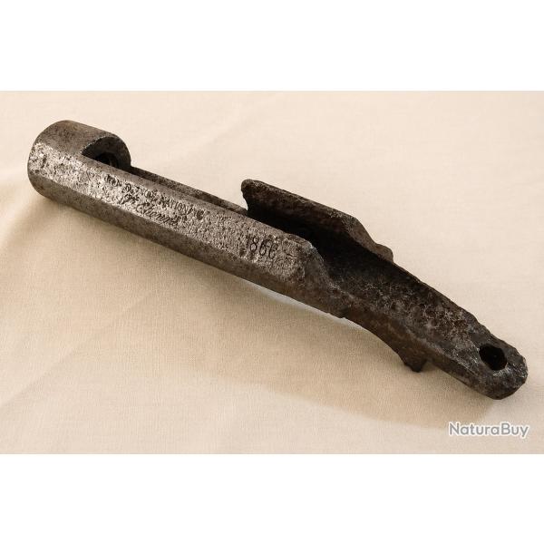 Bo�tier de culasse pour fusil Chassepot 1866 � Manufacture Nationale de St Etienne �.