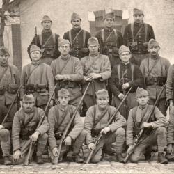 Carte Postale Ancienne - Soldats Fran&ccedil;ais- N&deg;8657