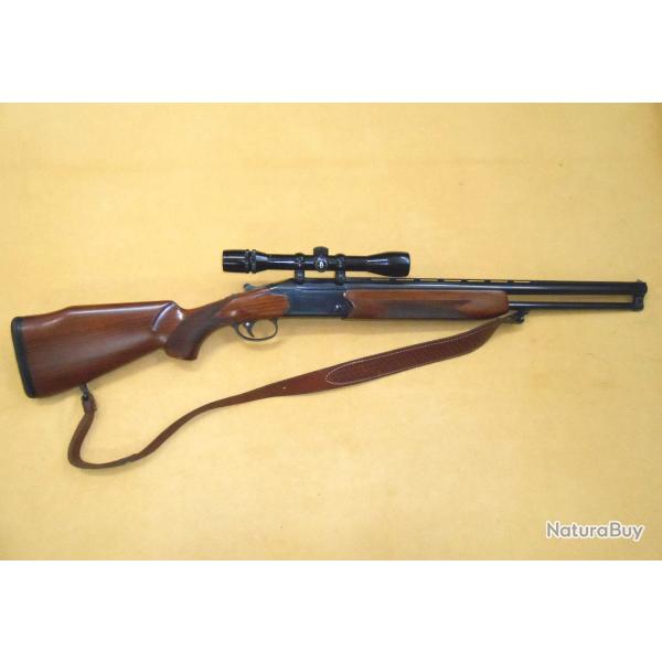 MIXTE SUPERPOS� VALMET 412S - Cal 222 Rem et 12/76Mag - MONO-D�TENTE avec S�LECTE +OPTIQUE BUSHNELL