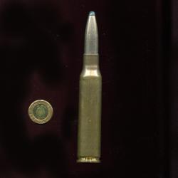 7 x 54 MAS FOURNIER - balle nickel pointe plomb - calibre fran&ccedil;ais peu courant - plisieurs dispos