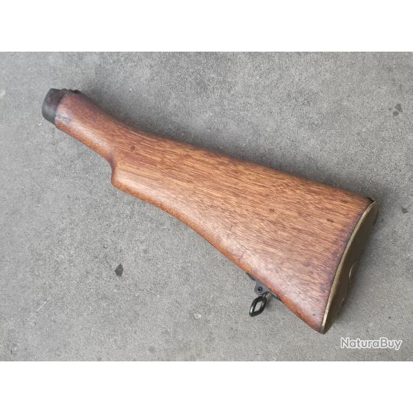 Crosse de fusil Enfield num�ro 1mkIII avec plaque de couche et battant de bretelle