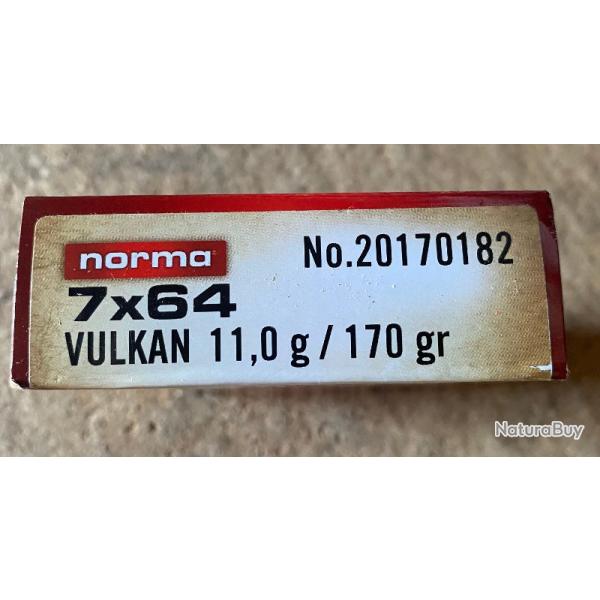 BALLE NORMA VULKAN 7X64