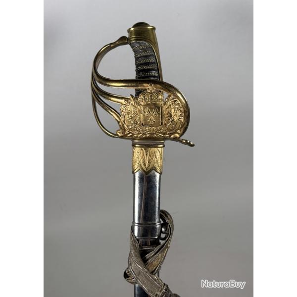 Sabre de garde du corps du Roi du 1er mod�le 1814 XIXeme siecle