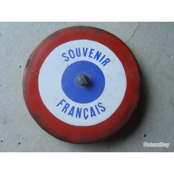 PLAQUE EMAILLEE SOUVENIR FRANCAIS