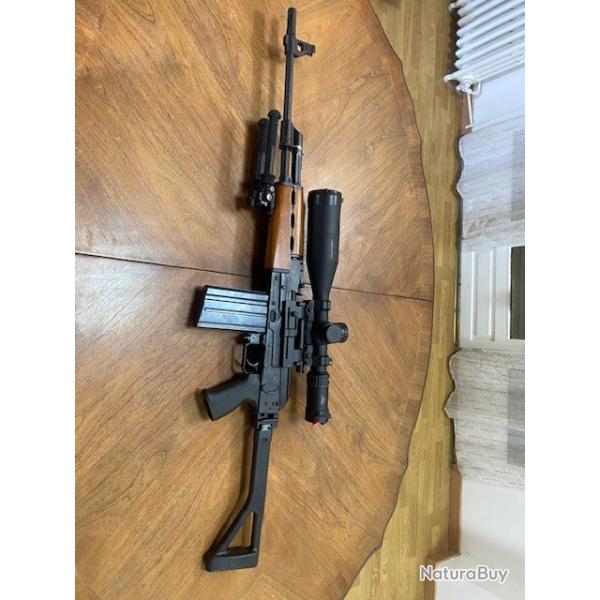 ZASTAVA LKM76 en 308WIN +EQUIPEMENTS